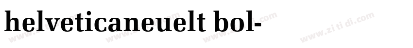 helveticaneuelt bol字体转换